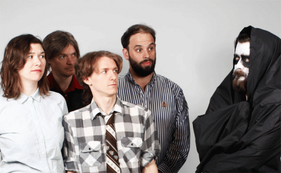 THE BURNING HELL  release Double A side new single 'Men Without Hats' / 'Fuck the Government, I Love You' 