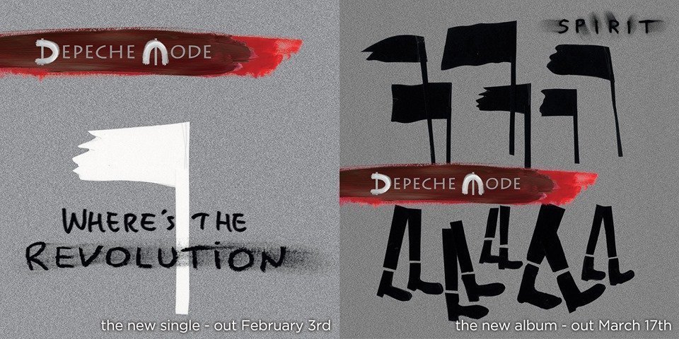 Depeche Mode To Release New Single “Where’s The Revolution” on February 3rd 2