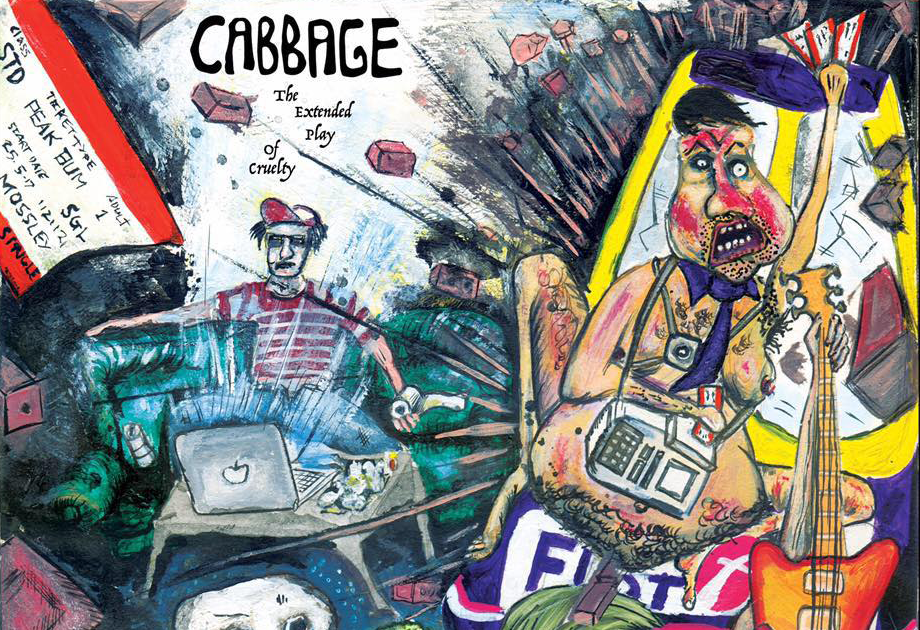 CABBAGE - Announce their forthcoming EP ‘The Extended Play Of Cruelty’ 