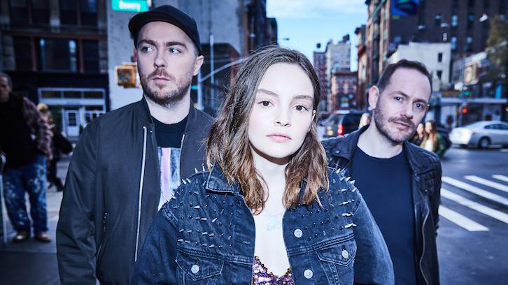 Scottish electro-pop trio CHVRCHES share new single “Get Out." 