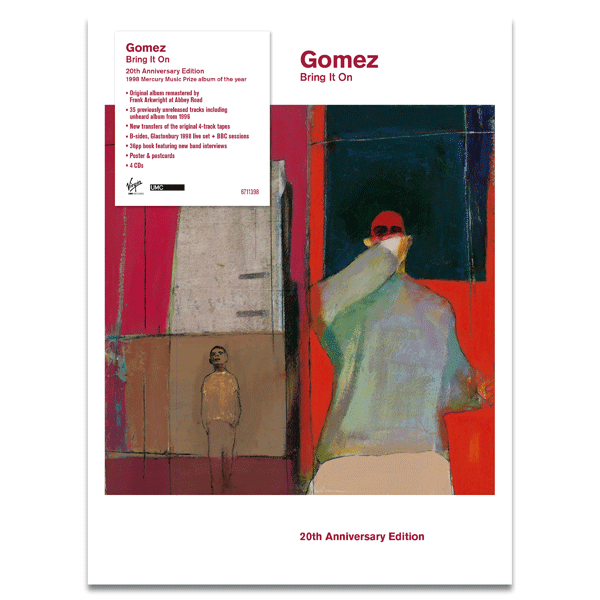 GOMEZ announce 20th anniversary edition of Mercury Music Prize winning debut album 'Bring It On' + UK tour dates