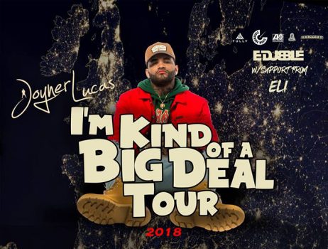 JOYNER LUCAS Announces Headline Show @ The Limelight 2, Belfast Thursday 23rd August 