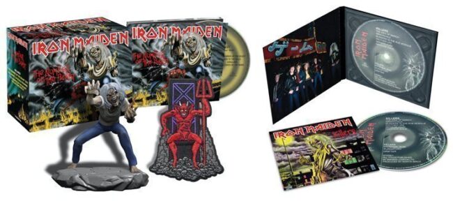IRON MAIDEN'S acclaimed studio remasters get the CD digipack treatment 