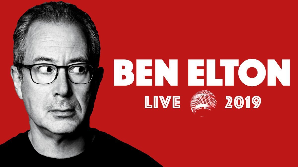 BEN ELTON Announces Ulster Hall, Belfast Show, Saturday 28th September 2019 