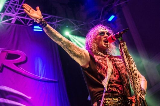 IN FOCUS// Steel Panther at Ulster Hall, Belfast, Northern Ireland 1