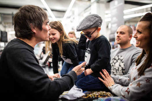IAN BROWN Celebrates the release of new album 'Ripples' with in-store signings in Manchester and London