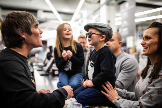 IAN BROWN Celebrates the release of new album 'Ripples' with in-store signings in Manchester and London