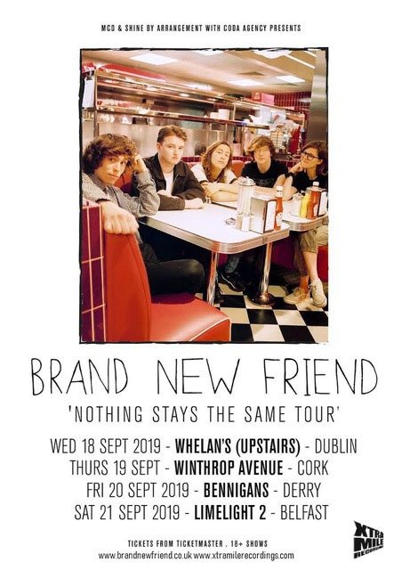 INTERVIEW: Taylor Johnson of Castlerock five-piece Brand New Friend 82 Brand New Friend