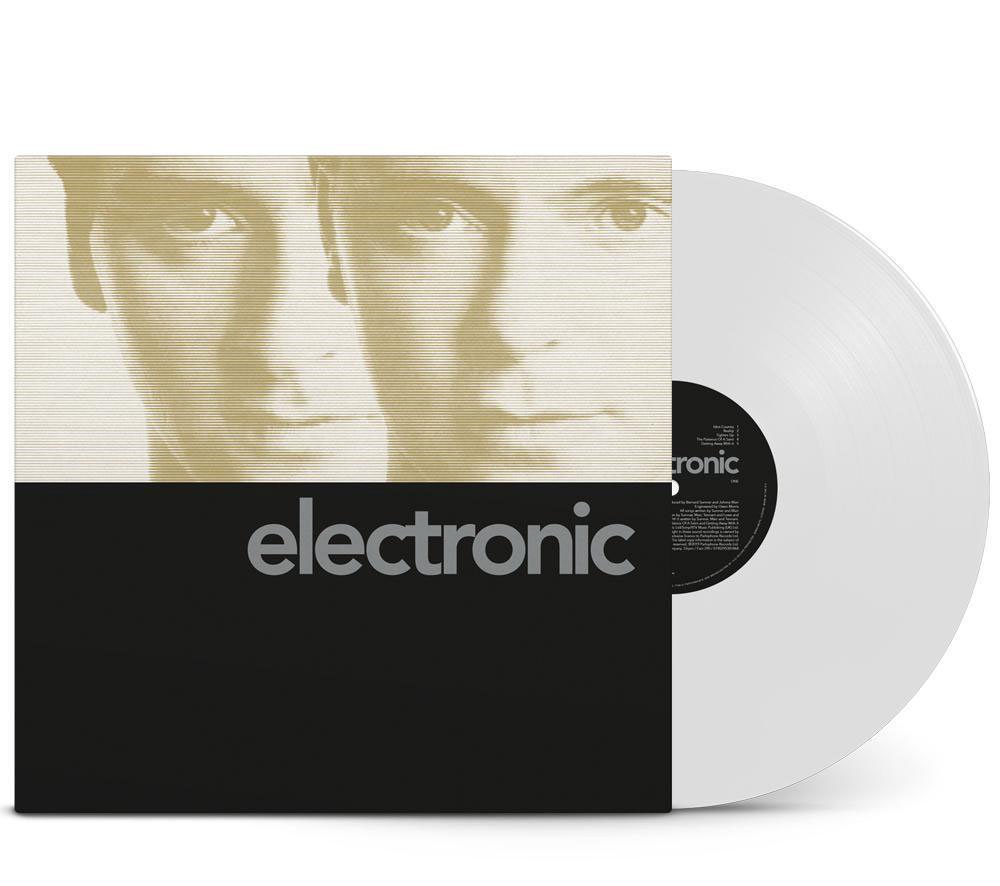 ‘Electronic’ by ELECTRONIC is to be reissued as a limited edition white vinyl on 24 January 