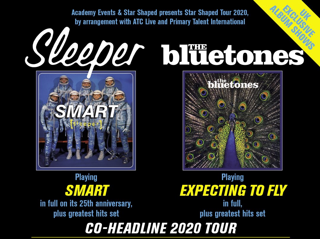 SLEEPER & THE BLUETONES Announce Co-Headline 2020 Tour 