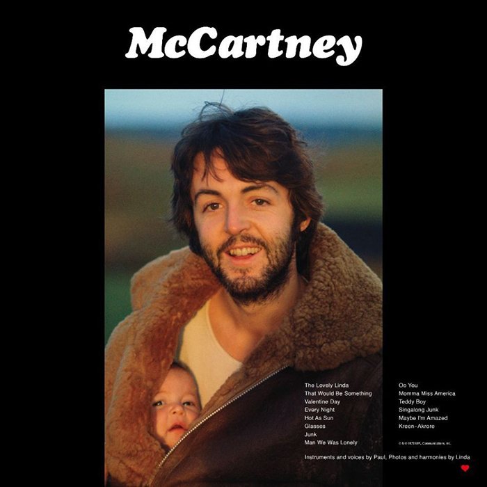 PAUL MCCARTNEY'S Classic Solo Debut Celebrates 50th Anniversary with Limited Edition Vinyl 85 Record Store Day