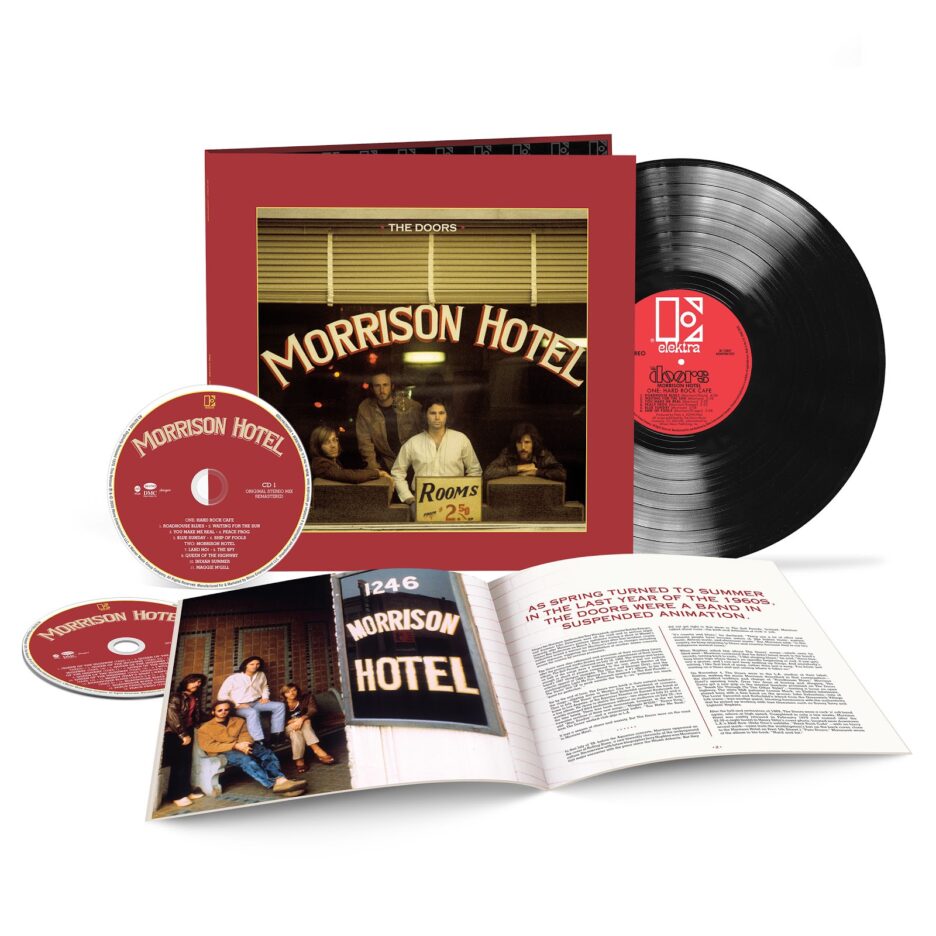 THE DOORS celebrate 50th anniversary of 'Morrison Hotel' with special deluxe edition release 