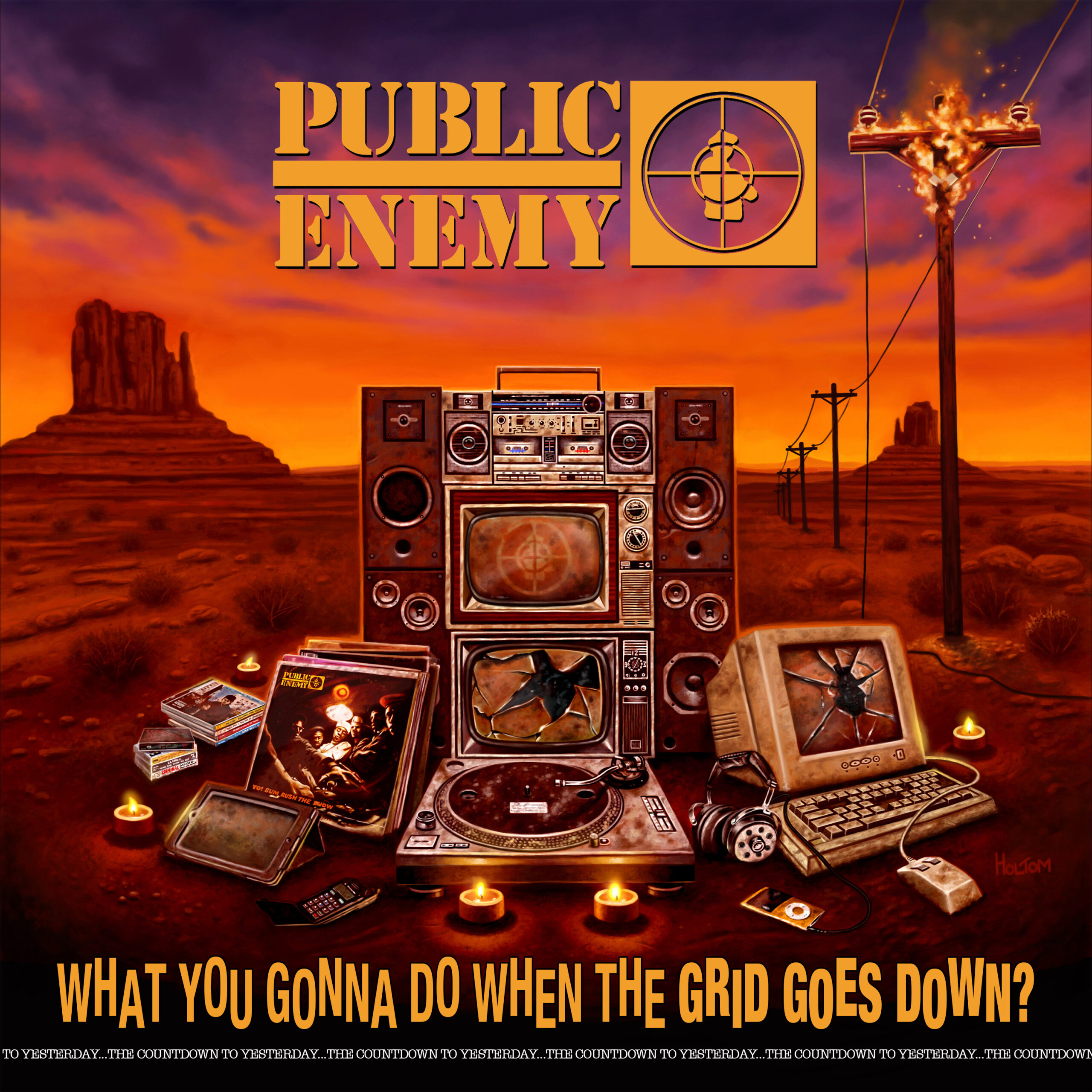 ALBUM REVIEW: Public Enemy - What You Gonna Do When The Grid Goes Down? 