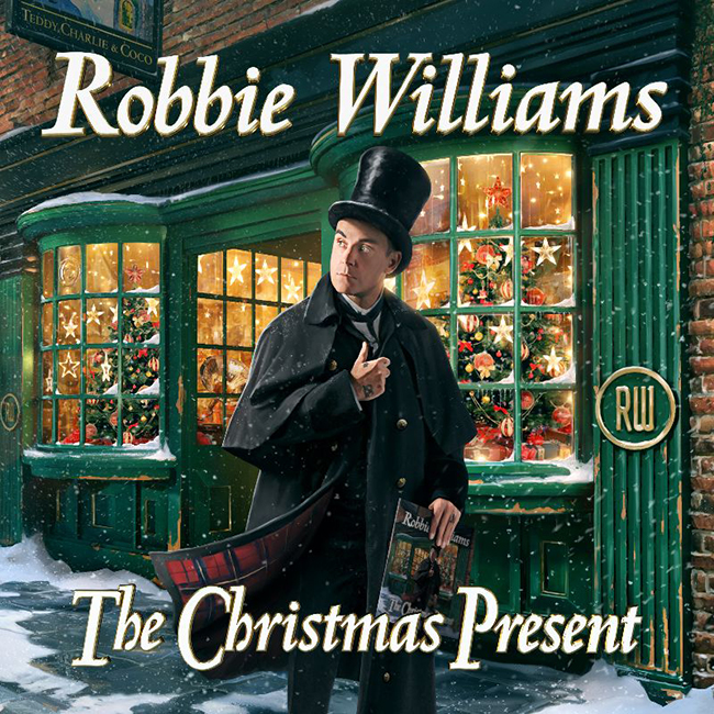 ROBBIE WILLIAMS today releases a brand new single ‘Can’t Stop Christmas’ 81 ROBBIE WILLIAMS