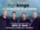 THE HIGH KINGS perform a special ST PATRICK'S DAY show tonight ﻿﻿with special guest Chloe Agnew