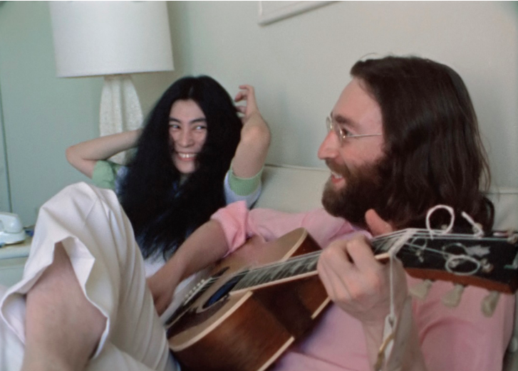 WATCH the first ever performance of JOHN LENNON & YOKO ONO LENNON’S legendary anthem 'Give Peace A Chance' 