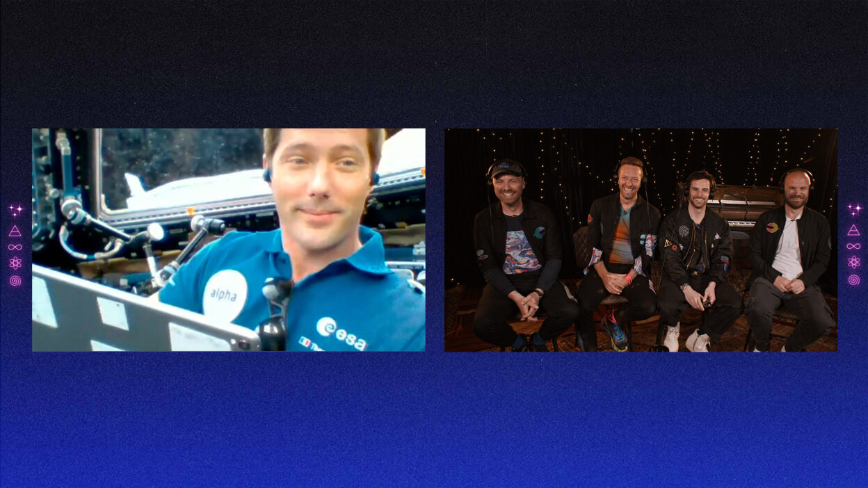 COLDPLAY premiere new single 'Higher Power' in space with French ESA astronaut Thomas Pesquet 