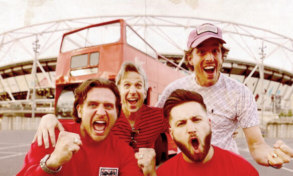 Social media sensations WOODY & KLEINY have teamed up with THE HOOSIERS with the new England anthem ‘Route 66’ 