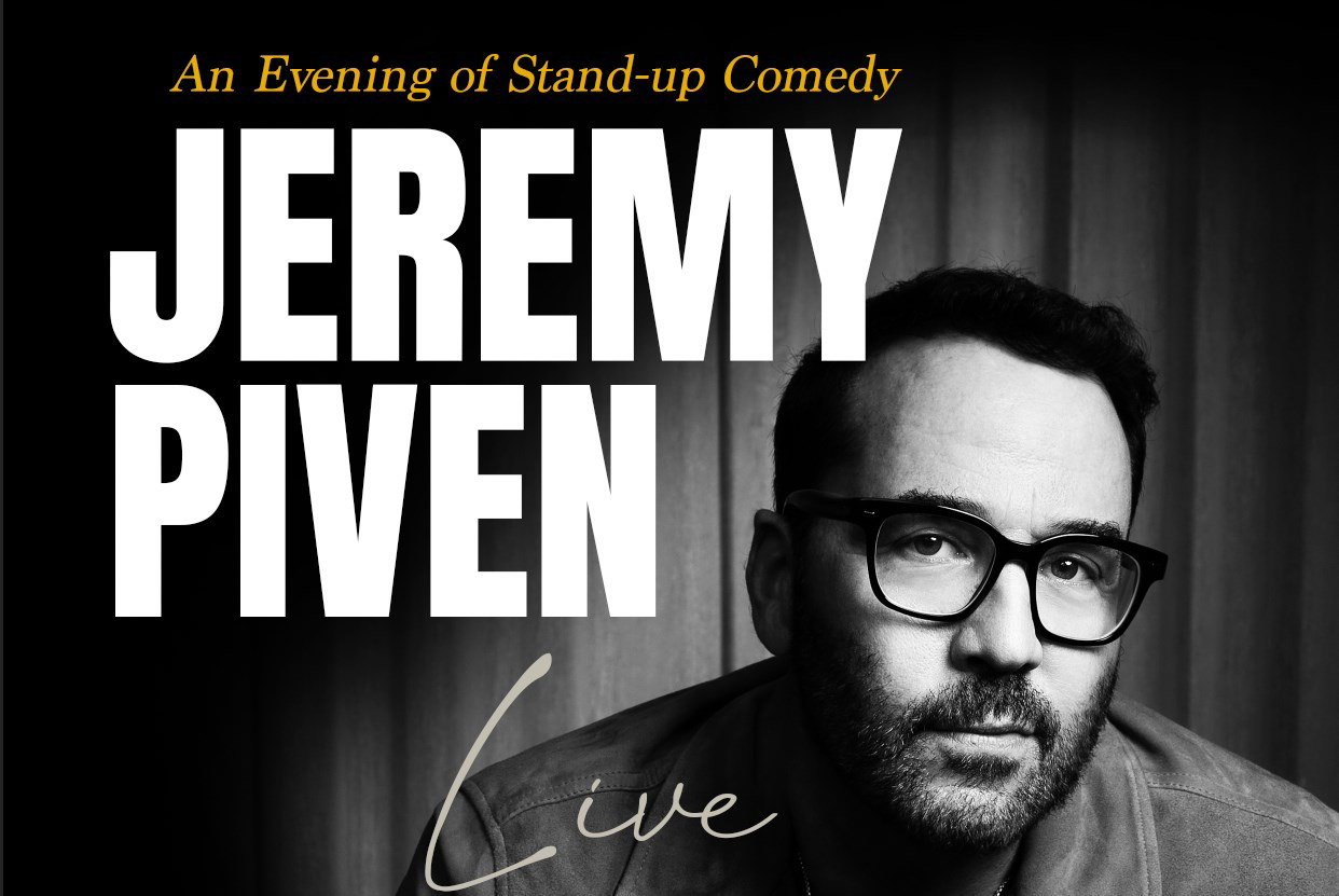 JEREMY PIVEN announces An Evening of Stand-up Comedy [Live] At Ulster Hall, Belfast 18th October 2021 1