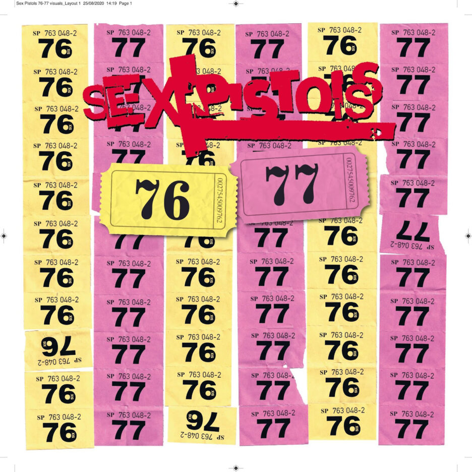 SEX PISTOLS 76-77 4CD collection of demos and outtakes recorded between May 1976 – September 1977 announced 