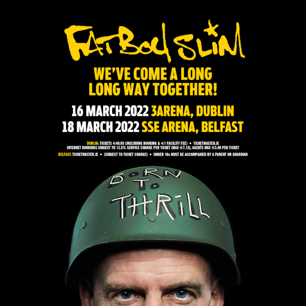 FATBOY SLIM announces headline show at SSE ARENA, Belfast on 18th March 2022 85 FATBOY SLIM