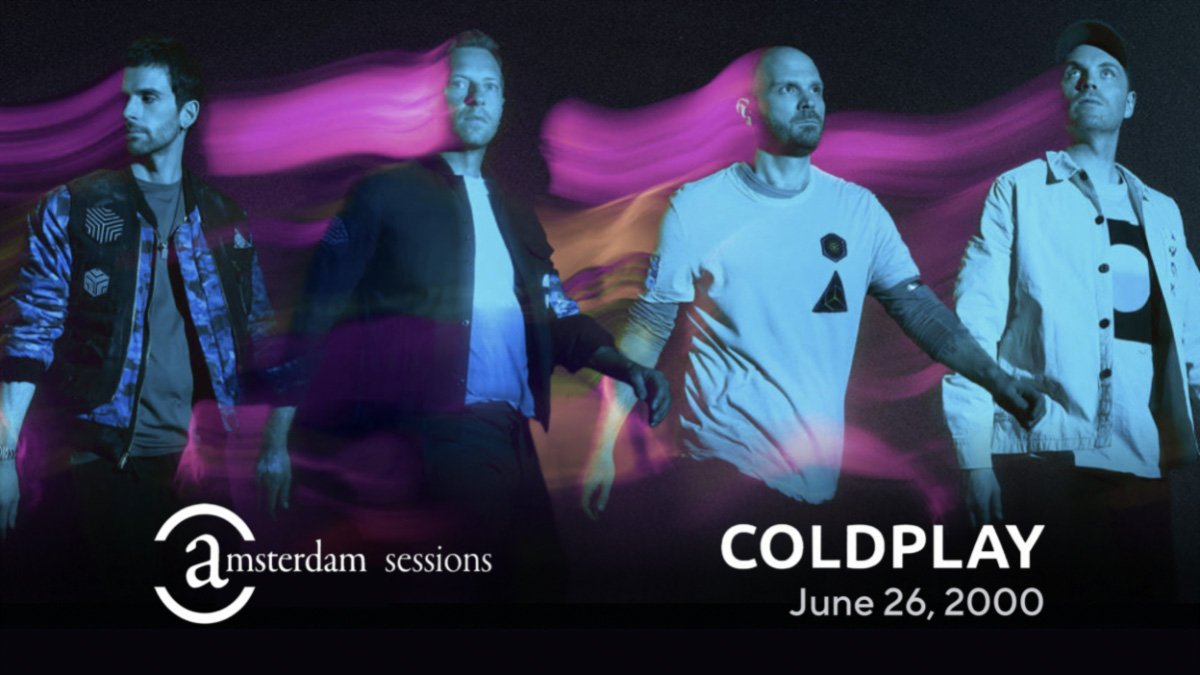 Coldplay’s ‘Amsterdam Sessions’ Now Streaming For The First Time Ever Exclusively On The Coda Collection 
