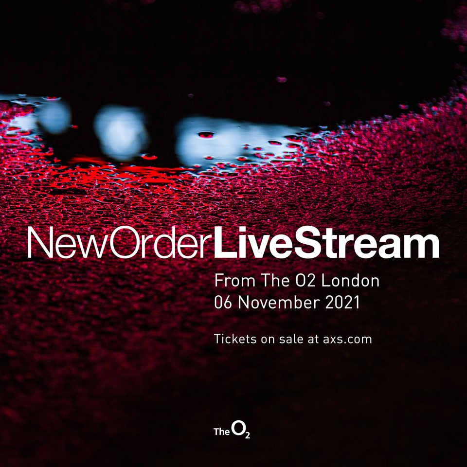 NEW ORDER announce global live stream show from The O2, London 1