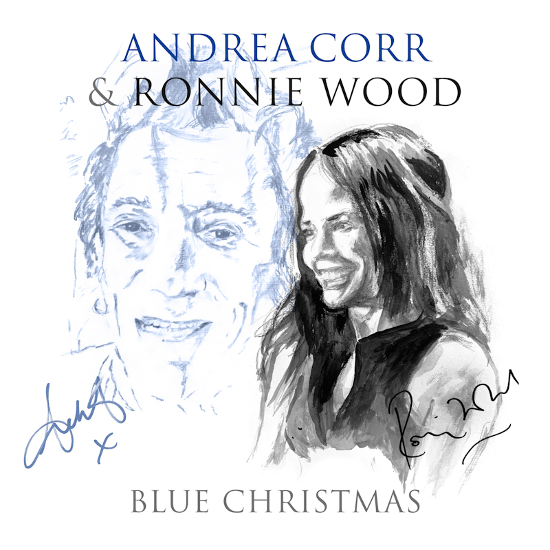 ANDREA CORR & RONNIE WOOD release rendition of Elvis Presley's 'Blue Christmas' 