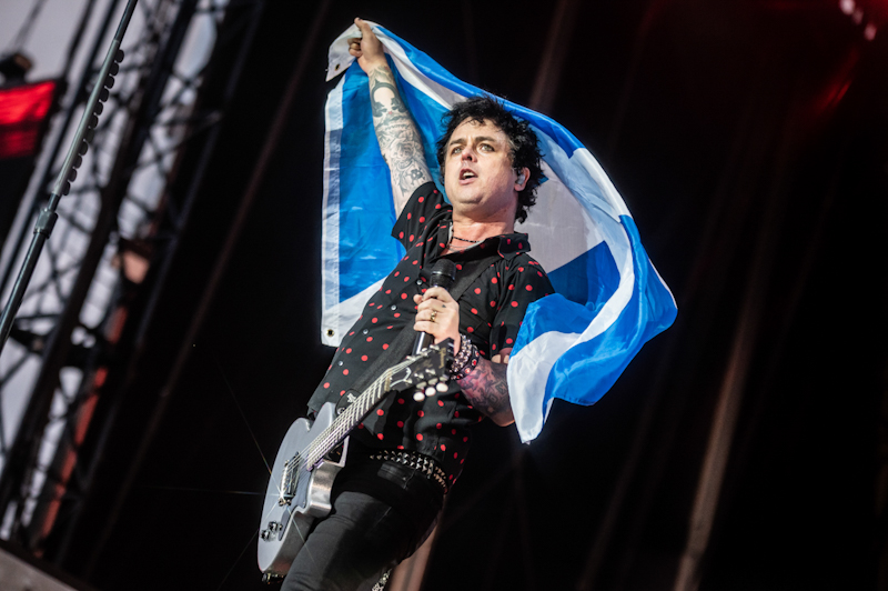 IN FOCUS// Green Day at the Hella Mega Tour, Bellahouston Park, Glasgow