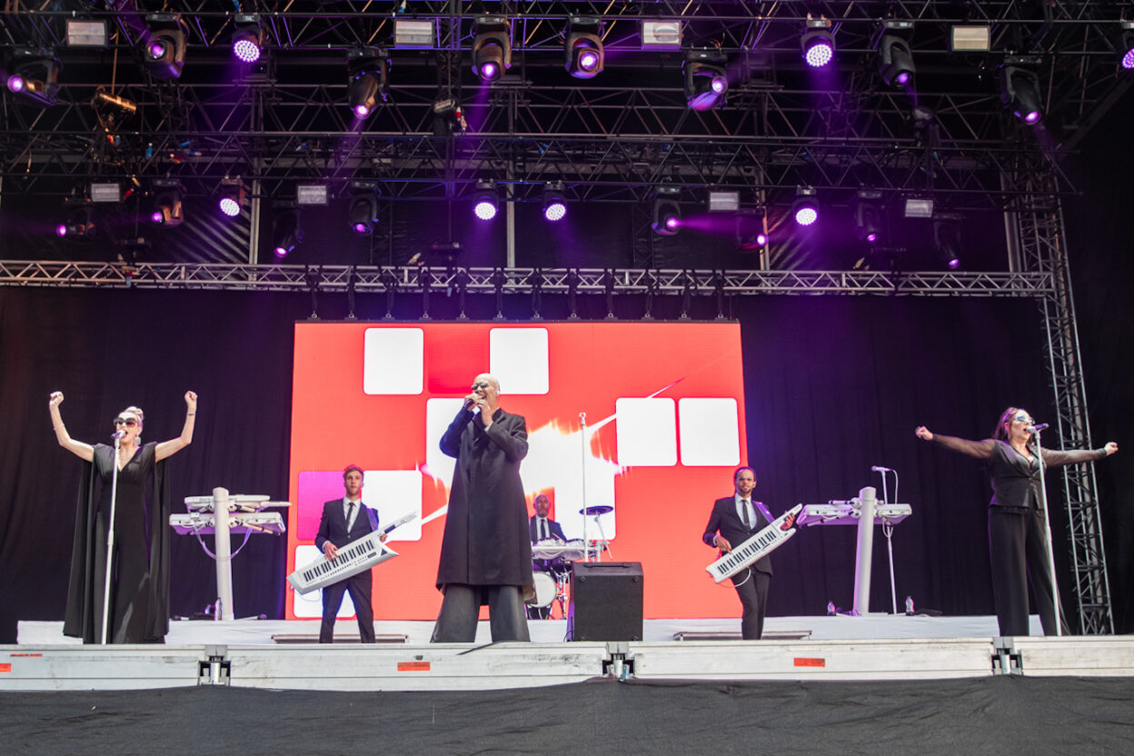 LIVE REVIEW: The Human League at Lingfield Park Racecourse