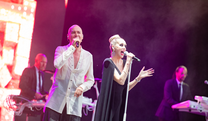 LIVE REVIEW: The Human League at Lingfield Park Racecourse