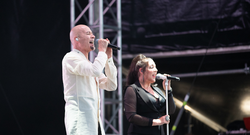 LIVE REVIEW: The Human League at Lingfield Park Racecourse