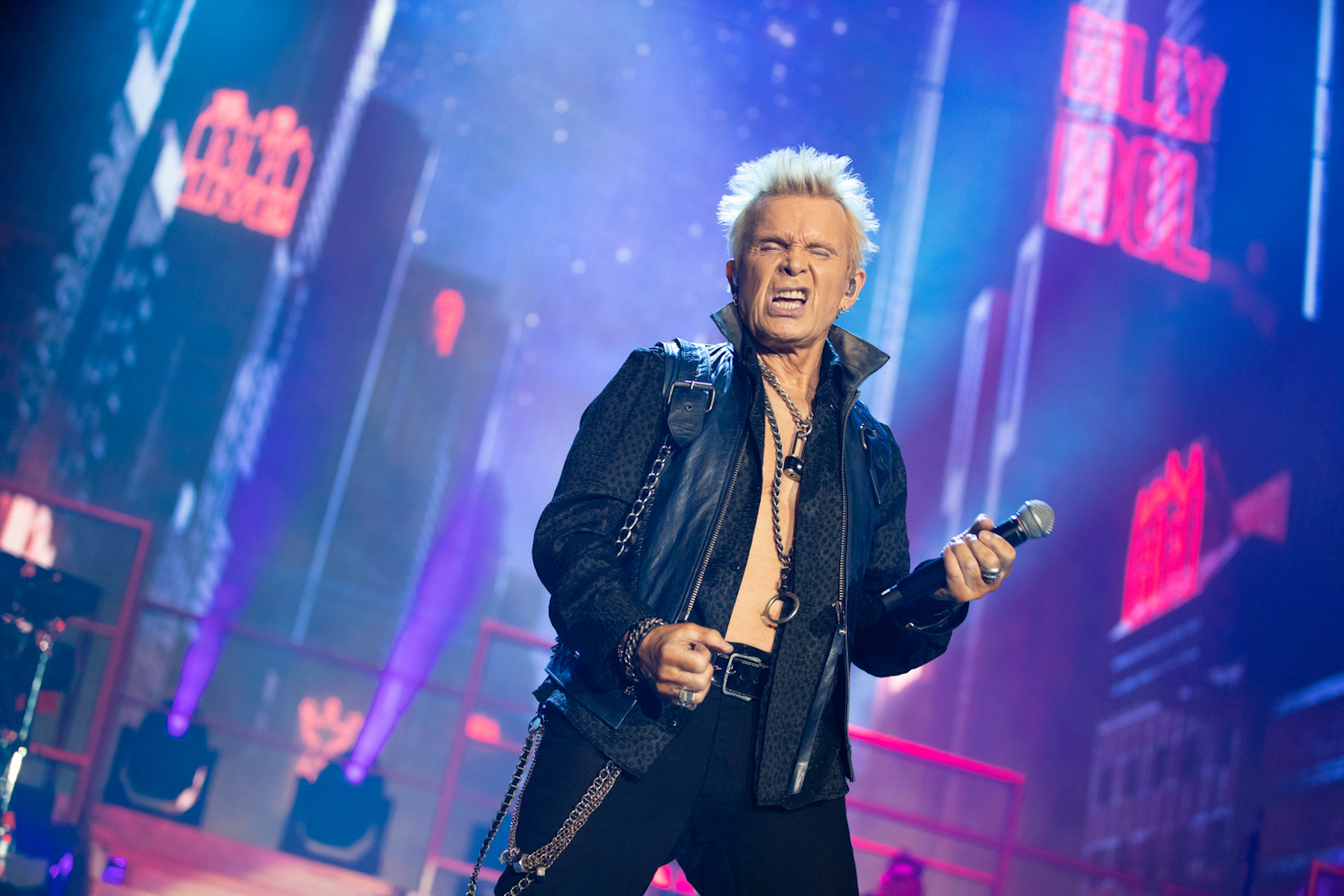 LIVE REVIEW: Billy Idol at Wembley Arena, London 84 LIVE REVIEW: Billy Idol at Wembley Arena, London
