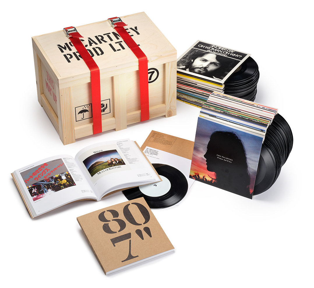 Paul McCartney announces The 7” Singles Box - 80 career-spanning 7” singles, personally curated by Paul 82 paul mccartney