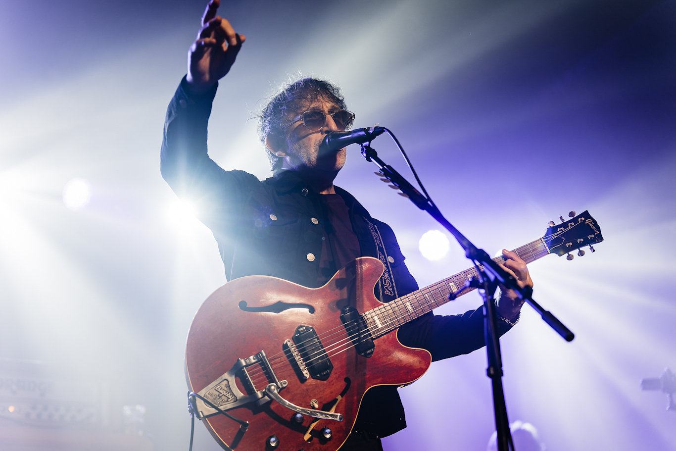 Lightning Seeds performing in concert at Boiler Shop, Newcastle upon Tyne