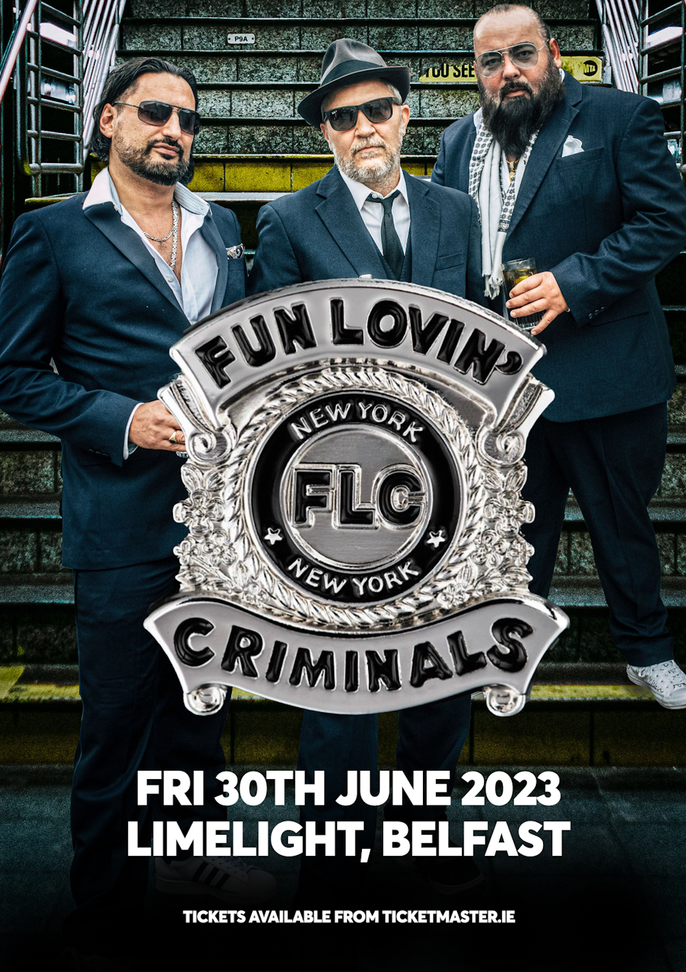 FUN LOVIN CRIMINALS announce headline show at Limelight, Belfast on Friday 30th June 85 Fun Lovin' Criminals