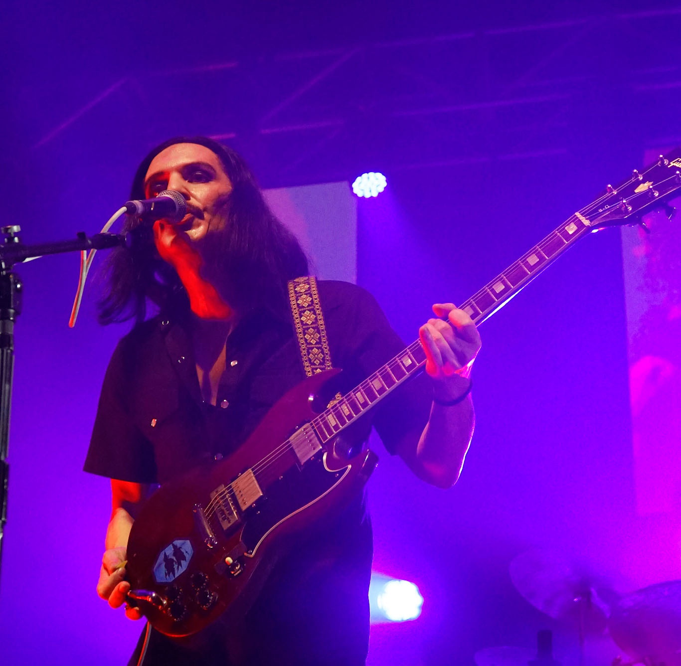 IN FOCUS// Placebo at O2 Academy, Glasgow, Scotland 85 IN FOCUS// Placebo at O2 Academy Glasgow, Scotland Credit: Alina Salihbekova