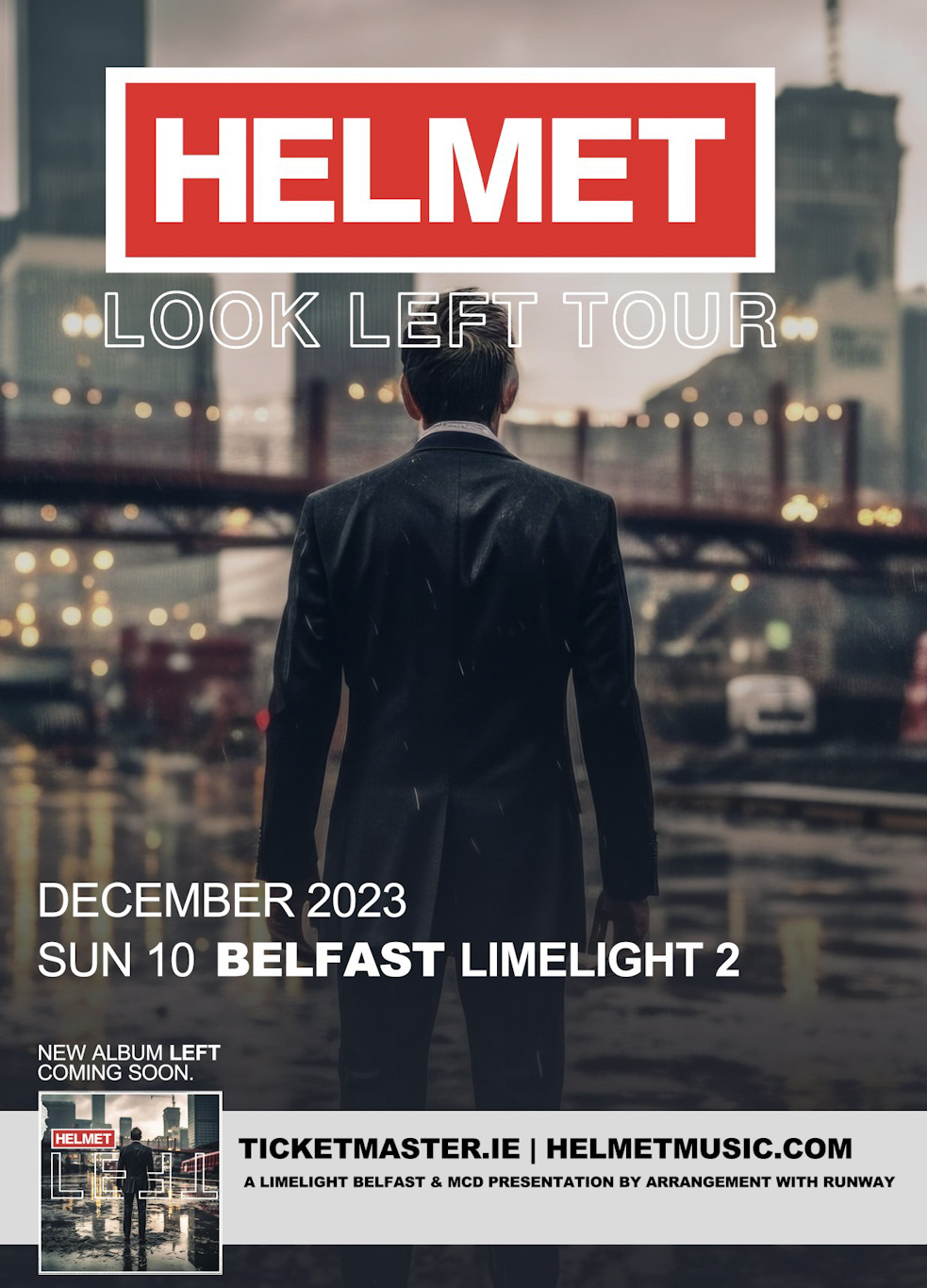 Iconic alternative rock band HELMET announce headline show at Limelight, Belfast 83 Helmet