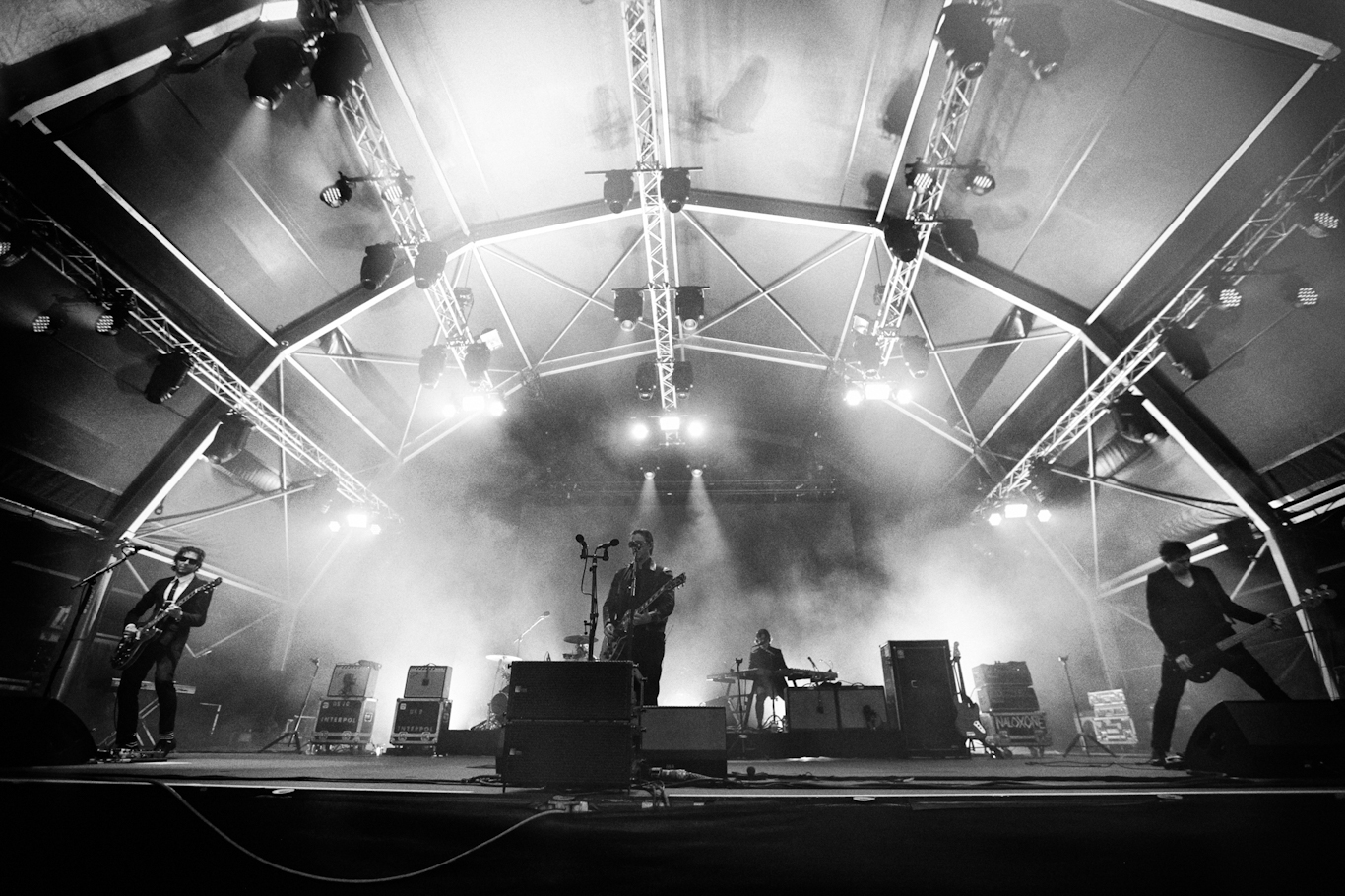 IN FOCUS// Interpol at Somerset House, London Credit: Denise Esposito