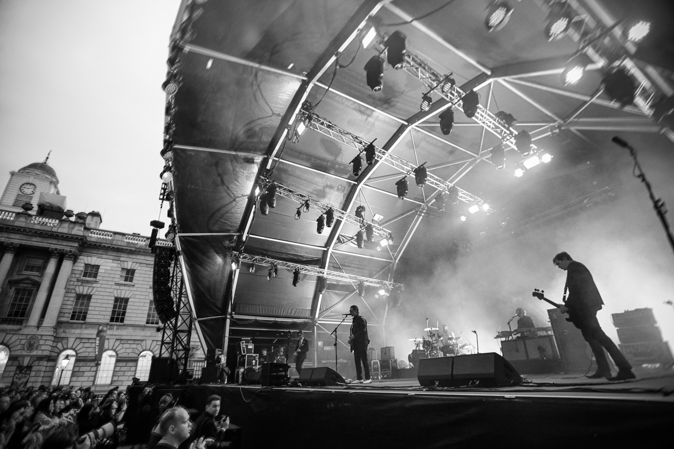 IN FOCUS// Interpol at Somerset House, London Credit: Denise Esposito