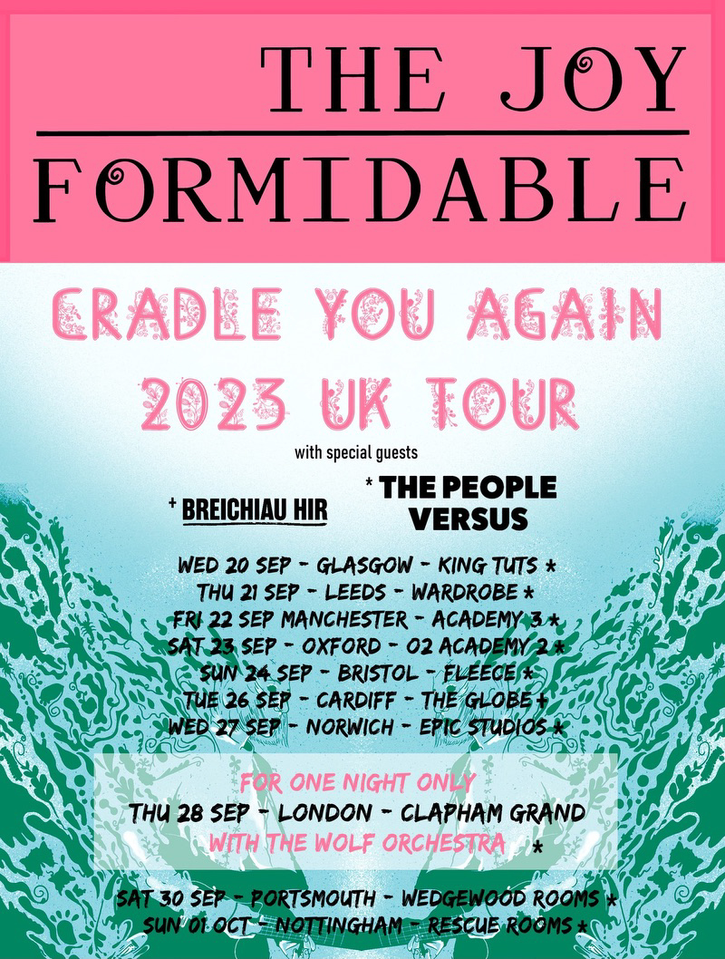 Welsh alternative rock trio THE JOY FORMIDABLE release new single ‘Cut Your Face’ 82 The Joy Formidable