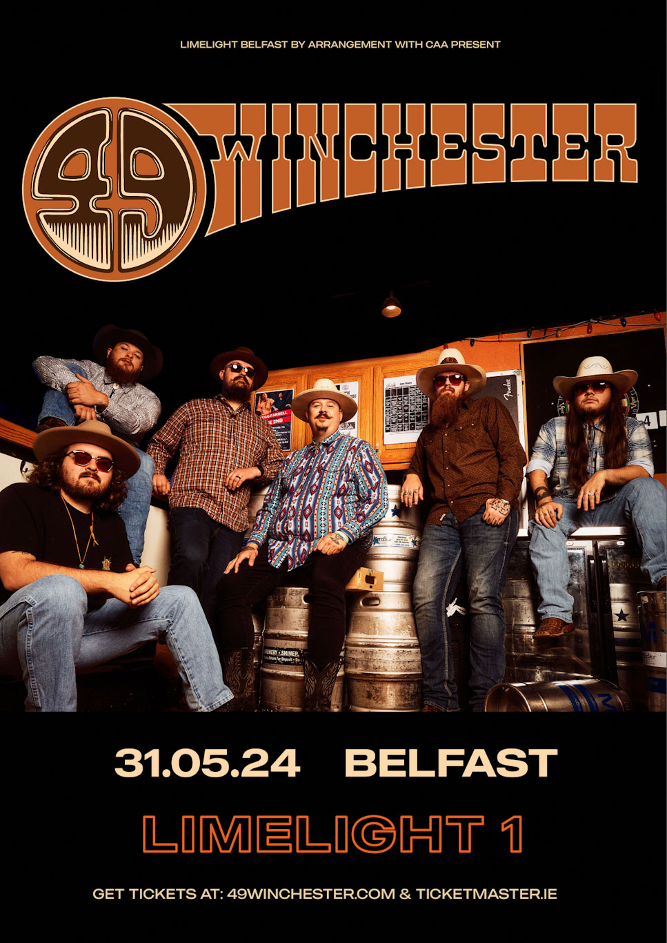 49 WINCHESTER announce headline Belfast show at the Limelight on Friday, 31st May 2024 82 49 Winchester