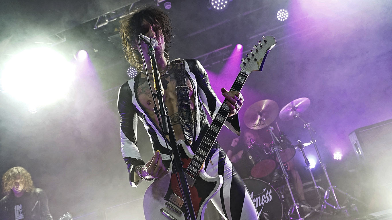 IN FOCUS// The Darkness at Rock City, Nottingham Credit: Alina Salihbekova