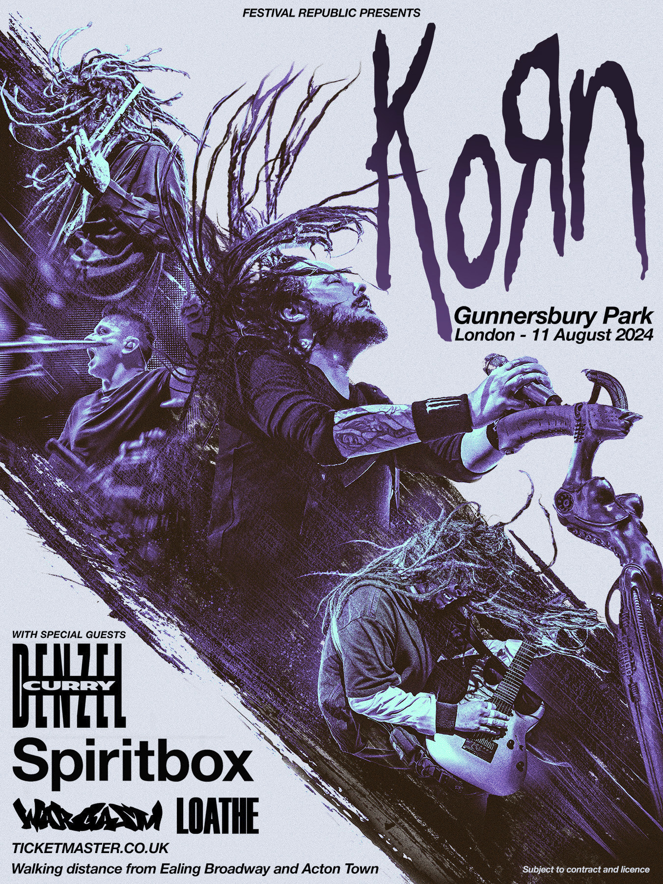 KORN announce their biggest UK headline show to date at London’s Gunnersbury Park 85 korn
