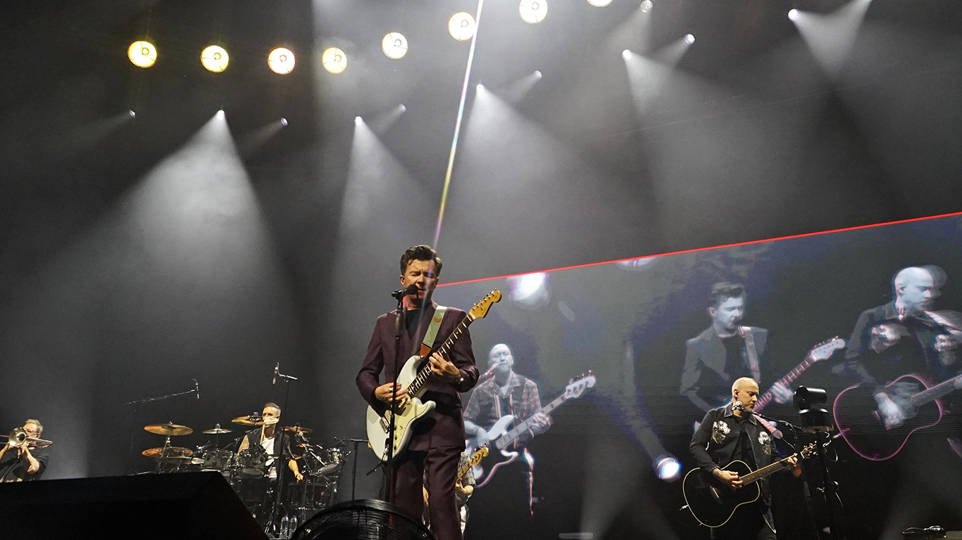 IN FOCUS// Rick Astley at Motorpoint Arena, Nottingham Credit: Alina Salihbekova