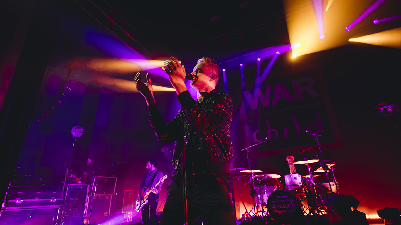 LIVE REVIEW: BRITs Week for War Child presents Keane 81 BRITs Week for War Child presents Keane Credit: Patrick Gunning
