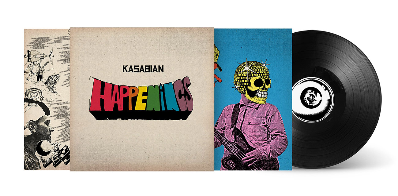 KASABIAN announce new album 'Happenings' & unveil new single 'Call'