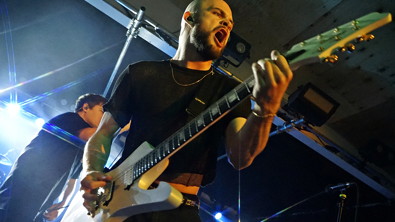 Knocked loose at Project House, Leeds Credit: Alina Salihbekova