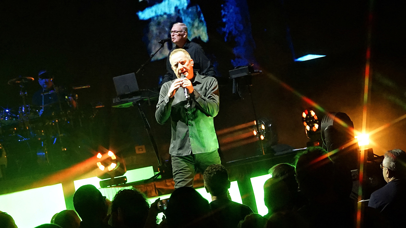 IN FOCUS// Orchestral Manoeuvres in the Dark at Royal Concert Hall, Nottingham Credit: Alina Salihbekova