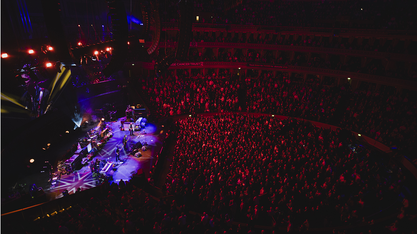 LIVE REVIEW: Noel Gallagher’s High Flying Birds at Royal Albert Hall 84 Noel Gallagher’s High Flying Birds in aid of Teenage Cancer Trust, Royal Albert Hall Credit: John Stead